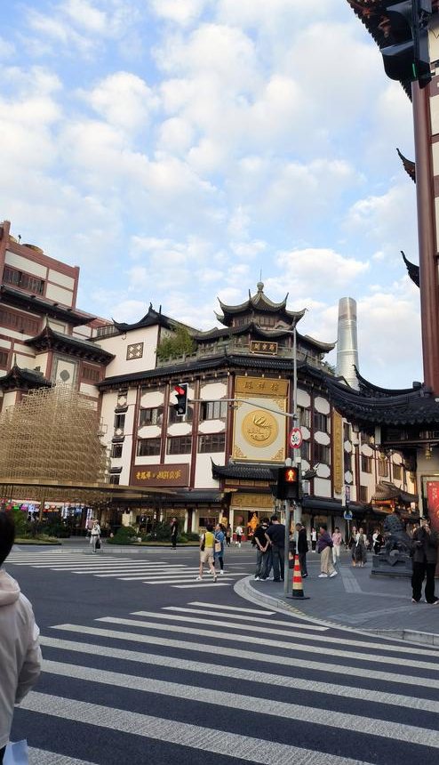 上海豫园江南园林 九曲桥 爱上海古典园林